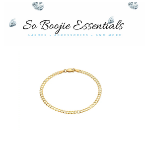 Mini Cuban Link Anklet ‘Gold’
