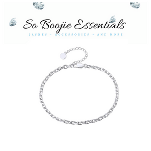 Classic Link Anklet ‘Silver’